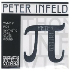 Resim Thomastik PI04 Peter İnfeld G ( Sol ) Tek Dal Keman Teli | Parlak ve Net Tını, El Cilası İşçiliği, Hassas Akort Kararlılığı 