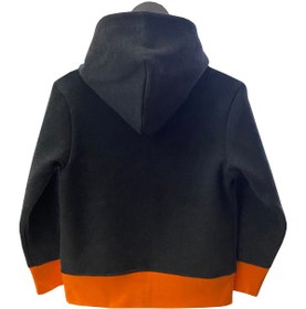 Resim molica baby Nakışlı Içi Şardonlu Fermuarlı Kapüşonlu Unisex Çocuk Sweat Ceket 