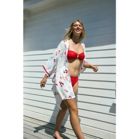 Resim Penti Renkli Lunch Kimono 