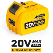 Resim Sgs PROFESYONEL 20 VOLT YEDEK BATARYA(6.0Ah) 