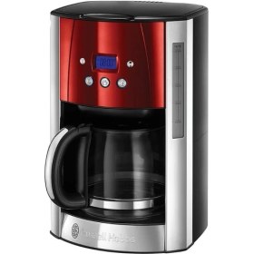 Resim Russell Hobbs Luna Solar Kırmmızı (Red) Kahve Makinesi 
