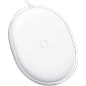 Resim Willowhaven Baseus Jelleli 15w Kablosuz Şarj Cihazı Type-c Giriş Beyaz İphone Samsung Huawei Uyumlu 
