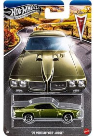 Resim Hot Wheels Silver Series 1:64 Tekli Arabalar - 70 Pontıac Gto Judge Grt01 - Jky13 Çok Renkli 