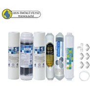 Resim Pemax Water Solutions Purefer Açık Kasa Çift Sedimentli Sertifikalı 6'lı Mebransız Şeffaf 4'lü Mineral-B12 Alkali 