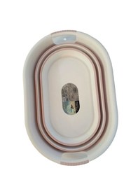 Resim Magic Katlanır Çamaşır Selesi 25 Litre Beyaz - Pembe 