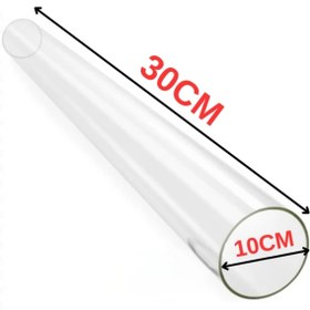 Resim ASLAN CAM Füze Pelet Soba Camı Borusu 30cm 