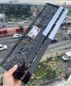 Resim Siyah Beyaz Özel Tasarım Lüks Pleksi Plakalık 