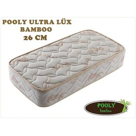Resim Babyhopeankara 90X190 Pooly Ultra Lüx Ortopedik Bamboo Yaylı Yatak 90*190 Yatak 