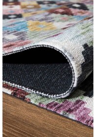 Resim Valencıa-1502 Kaymaz Taban Dekoratif Modern Yıkanabilir Kolay Temizlenen Salon Balkon Mutfak Halısı Kilim Yolluk 