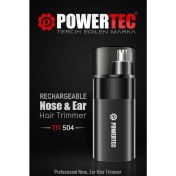 Resim Kompakt Burun ve Kulak Kılı Temizleme Cihazı Erkek Bakım Siyah 