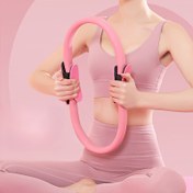 Resim 1 adet Çok Fonksiyonlu Yoga ve Pilates Direnç Dairesi - Genişletme, Güçlendirme ve İç Mekan Egzersizleri için Mükemmel 