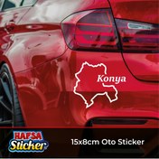 Resim Hafsa Sticker Şehir Sticker Beyaz Folyo (8x15cm) 