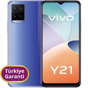 Resim Vivo Y21 TR Garanti | 64 GB 4 GB Mavi 