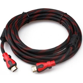 Resim Sarus 10Metre 1.4V 3D Hdmi Filtreli Hasır Sargılı Hdmi Görüntü Kablosu 