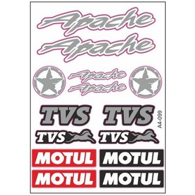 Resim A4 Sticker 099 Tek Paket Çoklu Sticker Çok Renkli 