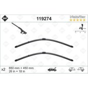 Resim Valeo Silecek Supurgesi Swf Ruzgarlikli Flat 650Mm-450Mm Bmw F10 F01 F07 12 