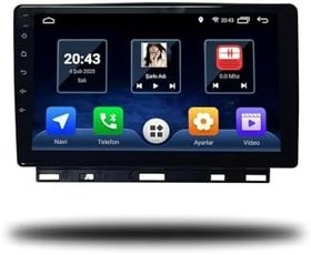 Resim MarTechno Android Multimedya 6GB RAM 128GB Hafıza Renault Clio 5 2019-2022 ile uyumlu 