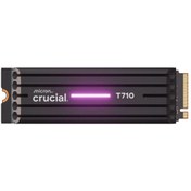 Resim Crucial T710 1TB PCIe Gen5 NVMe M.2 SSD CT1000T710SSD5 SOĞUTUCULU Heatsink 