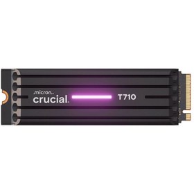 Resim Crucial T710 1TB PCIe Gen5 NVMe M.2 SSD CT1000T710SSD5 SOĞUTUCULU Heatsink 