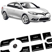 Resim Point Renault Fluence Teyp Tuş Takımı Piano Black 2014 Sonrası 