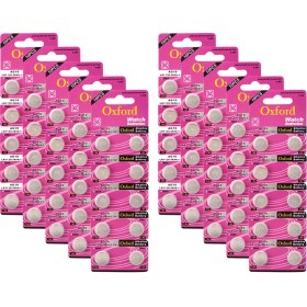 Resim Oxford AG10 LR1130 389 SR1130 189 1.5V Alkaline Düğme Pil 100'lü 10 Kart 
