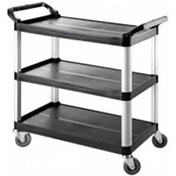 Resim Empero EMP.PSV.03 Plastik Servis Arabası - 3 Katlı - Etrafı Açık 