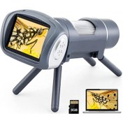 Resim Andonstar AD012 Çocuklar için Taşınabilir Mikroskop kiti 