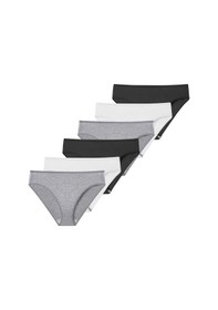 Resim Likralı 6'lı Kutu Premium Slip Külot Laura G-006 A Resimdeki Renk 