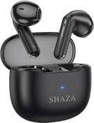 Resim Mu Art Ahşap Shaza Air7 Gürültü Azaltma Enc 4 Mikrofonlu Bluetooth 5.3 Tws Kulaklık Siyah 