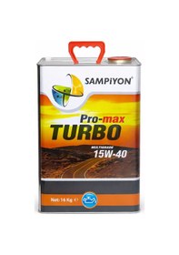 Resim Şampiyon Pro-Max 15W-40 CF-4 Ağır Hizmet Dizel Teneke Motor Yağı 16 L 