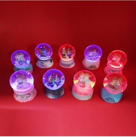 Resim Konyax Dekoratif Mini Boy Sevgililer Kar Küresi 