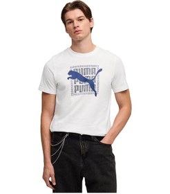 Resim Puma 69177502 Graphic Erkek Tişört Çok Renkli 