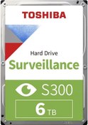Resim Toshıba S300, Hdwt860uzsva, 3.5&quot , 6tb, 256mb 5400 Rpm, 7/24 Güvenlik Hdd 