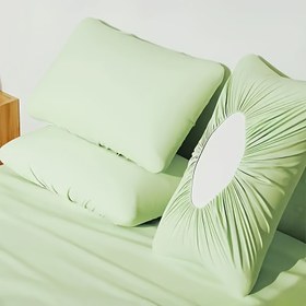 Resim 2 adet Yumuşak Tek Kullanımlık Seyahat Yastık Kılıfları, Nonwoven Kumaş, Elde Yıkanabilir - Otel, İş Seyahati, Kamp için İdeal - Düz Renk, Seyahat Gereksinimleri | Minimalist Yastık Kılıfı | Dayanıklı Kumaş 