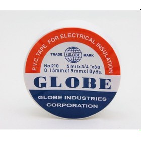 Resim Globe Pvc Elektrik İzolasyon Bant "0.13x19x10yrds" Beyaz 500'lü 1 Koli 