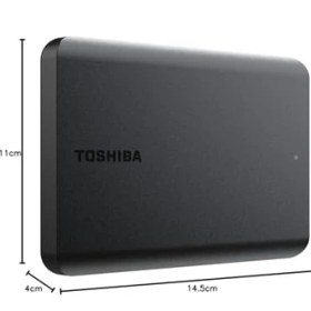 Resim 2tb Canvio Basic 2.5" Gen1 USB 3.2 Harici Harddisk (HDTB520EK3AA) 