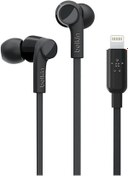 Resim STOREMAX efshopx Lightning Konnektörlü RockStar iPhone Kulaklıklar (iPhone 15, 14, 13, 12, 11, XS, XS Max, 