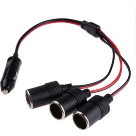 Resim Platoon Araç Çakmaklık Çoklayıcı Splitter Kablo 1X3 