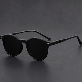 Resim 1 Adet Retro Siyah Yuvarlak Çerçeve Gözlük - Elips Vintage Tarzı Hafif Rahat Unisex Moda Gözlüğü Erkekler & Kadınlar için, Günlük Kullanım İçin Minimalist Gözlük, Konforlu Gözlük 