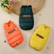 Resim Sonbahar-Kış - Astarlı Köpek Montu, Tasma Halkalı, Rüzgara Dayanıklı Sıcak Evcil Hayvan Yeleği - Çok Küçük ve Küçük Köpekler İçin - Chihuahua, Pomeranian, Yorkshire Terrier, Oyuncak Kaniş, Bichon, Minyatür Schnauzer 