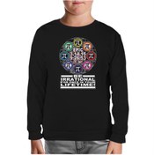 Resim Matematik - Pi 3 Siyah Çocuk Sweatshirt Lord T-Shirt