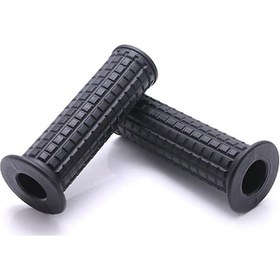 Resim Hightower 2 Adet Universal Motosiklet Protaper Grip 7/8" 22mm Siyah Dirt Pit Bike Tutacak 
