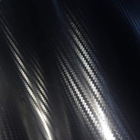 Resim Şerit Şeklinde Gerçek Karbon Fiber Dokulu Sticker Çınar Extreme 