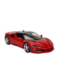 Resim Mey İthalat 97300 1:14 Ferrari Sf90 Stradale Işıklı Uzaktan Kumandalı Araba 34 Cm - Kırmızı 