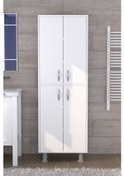 Resim Limasol 4 Kapaklı Çok Amaçlı Dolap Beyaz 
