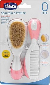 Resim Chicco Fırça Tarak Seti Pembe 