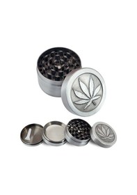 Resim Çelik Tutun Öğütücü Grinder Mıknatıslı Kapak 4 Katmanlı Yapı 