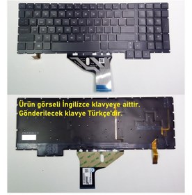 Resim HP Uyumlu Omen 15-Ce006No, 15-Ce006Tx, 15-Ce007Ng Klavye (Rgb) - 539182365 