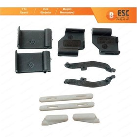 Resim Bmw X5 E53 X3 E83 için 10 Parça Sunroof Tamir Seti Tip 2 N11.2368 