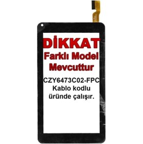 Resim Genel Markalar CZY6473C02-FPC Kablo Kodlu Dokunmatik 